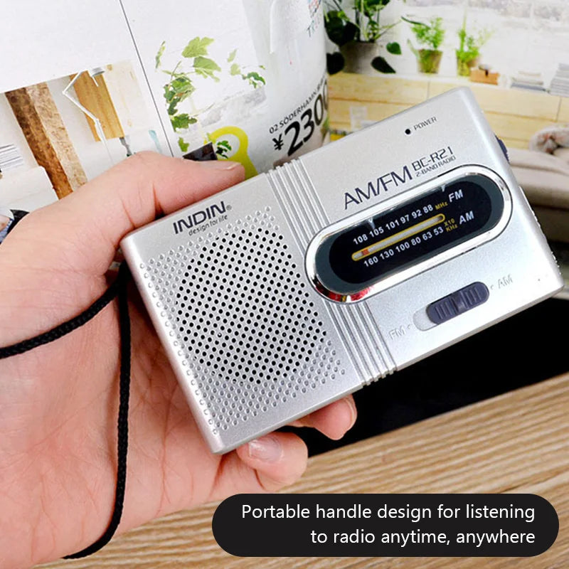 PocketWave Mini Radio - side view