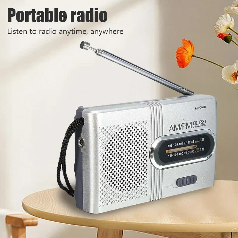 PocketWave Mini Radio - back view