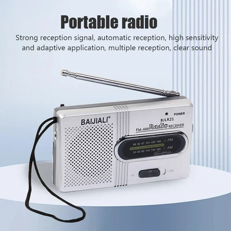 PocketWave Mini Radio - in use